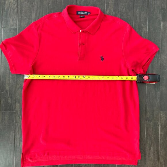 Red US Polo Association XL Men's Polo Shirt - Picture 4 of 8